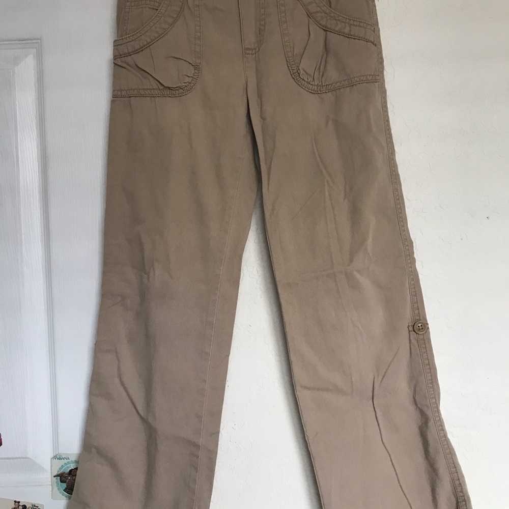 Girl Pants- Color Tan- Size 8-